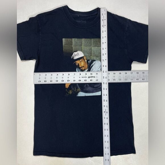 Snoop Dogg Graphic T-shirt Women Small Black Short Sleeve Music - Picture 5 of 5